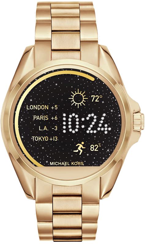 goldene michael kors uhr|mk smart watch original price.